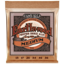 Ernie Ball 2144 Earthwood Phosphor Bronze Medium